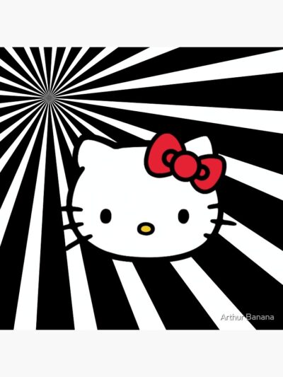 Alternative view of Cat With Stripes Tapestry