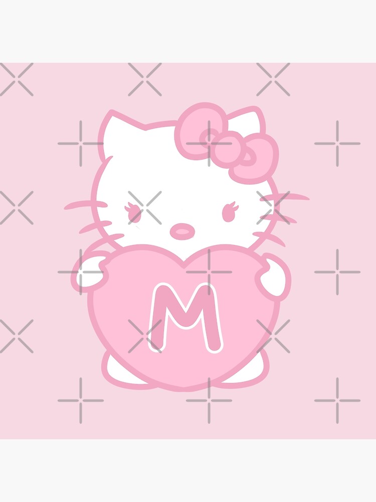 Pink Hello Kitty Holding Tapestry - Image 2