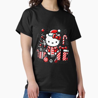 Alternative view of Hello Kitty Christmas T-shirt