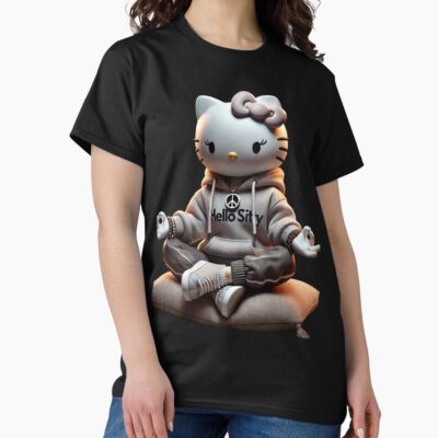 Alternative view of Pastel Kitty Dreams Sweet And Soft T-shirt