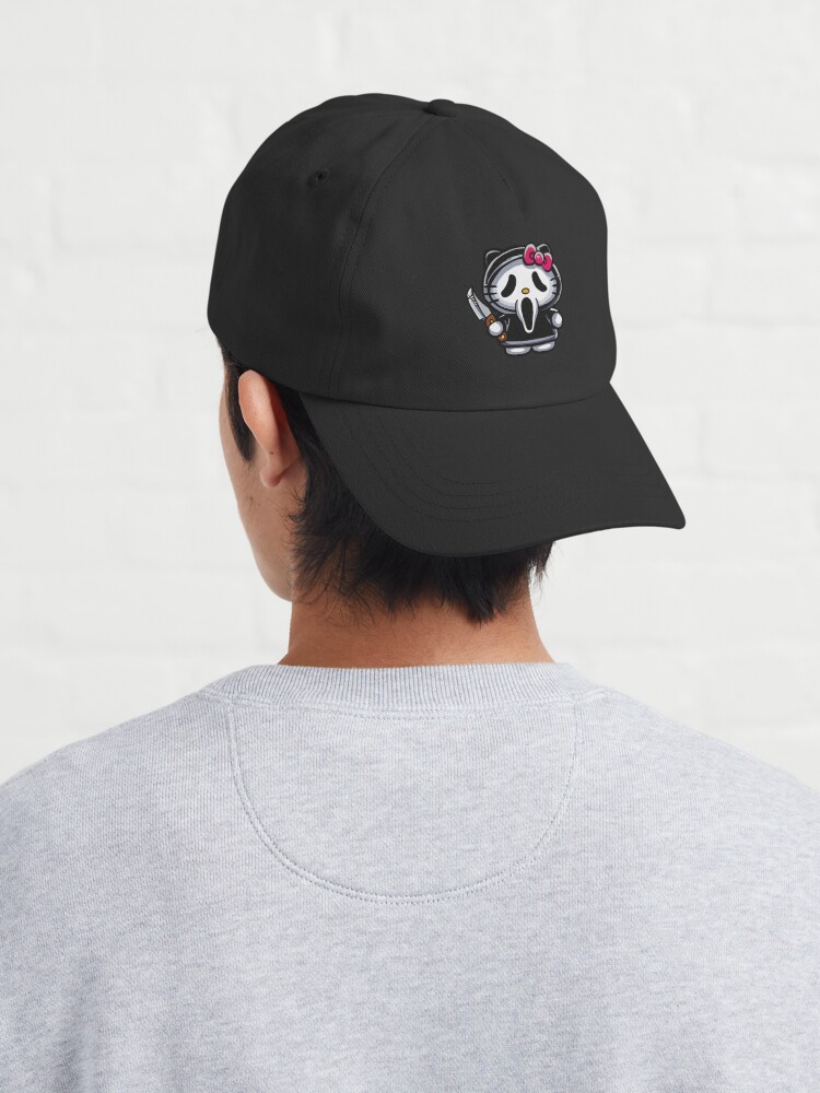 Scream Kitty Halloween Cap - Image 3