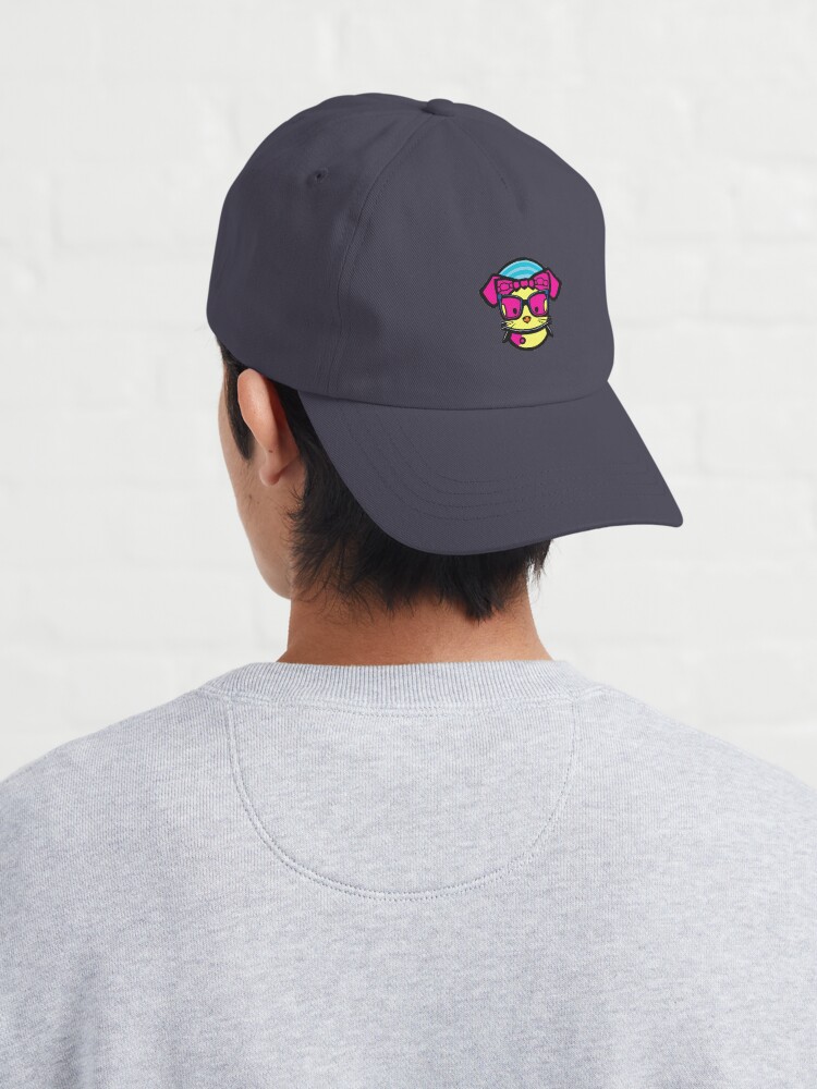 With Hello Kitty Nerd Glasses T Shirt Cap - Image 3