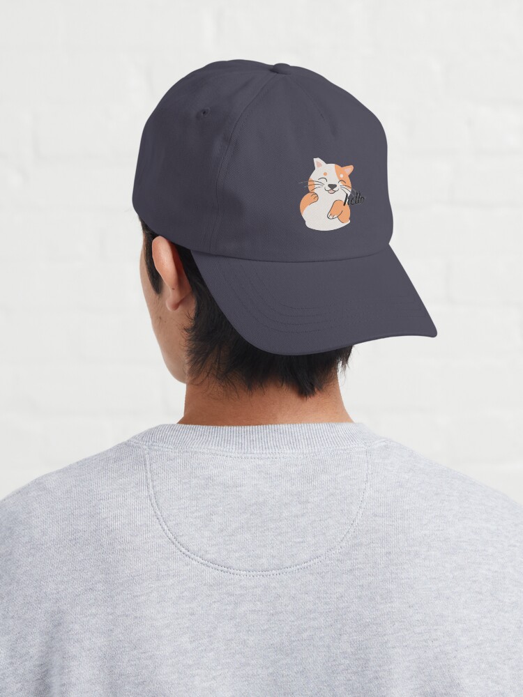 Good Day Kitty Nerd Glasses Tee Blouse Cap - Image 3