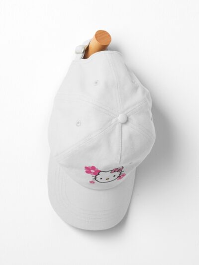 Alternative view of Pink Hello Kitty Flower Design Cap