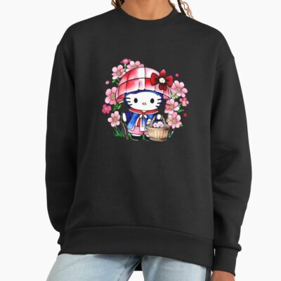 Alternative view of Hello Kitty Flower Basket Sweatshirt
