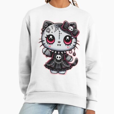Alternative view of Hello Gothic Kitty Sweatshirt
