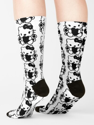 Alternative view of Hello Kitty Heartbeat Socks