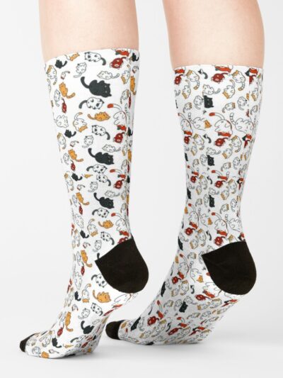 Alternative view of Cute Kitties Socks
